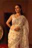 Diamond Embroidered Half Silk Sari